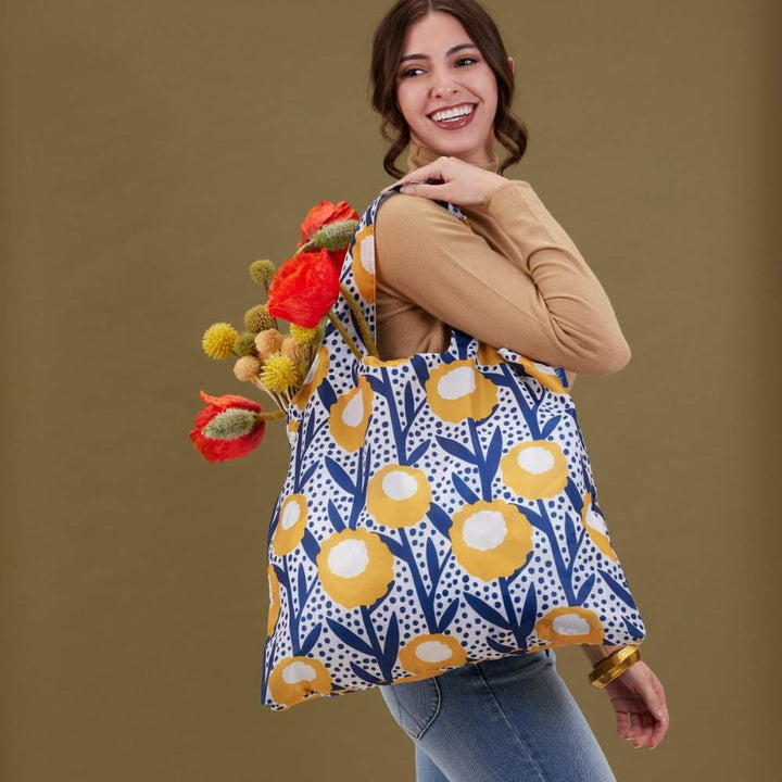 GOLDEN GLOW BLU BAG
