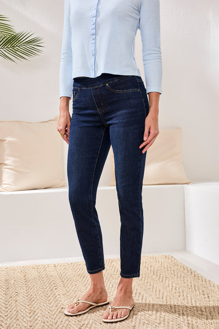 Audrey Ankle Deepocean Pull Jean