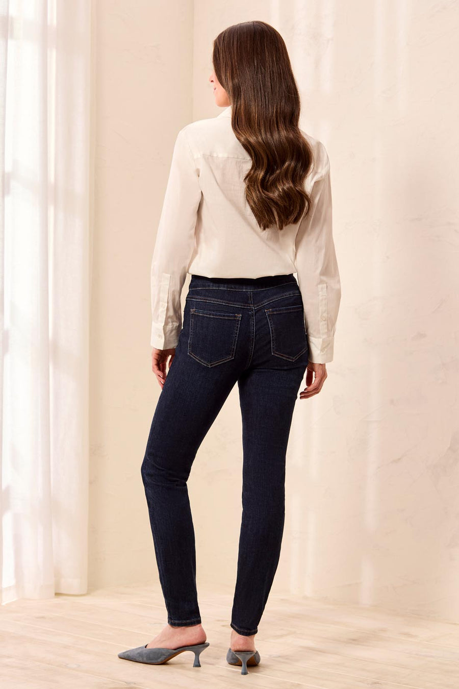 Audrey Deep Ocean Pull On Jean