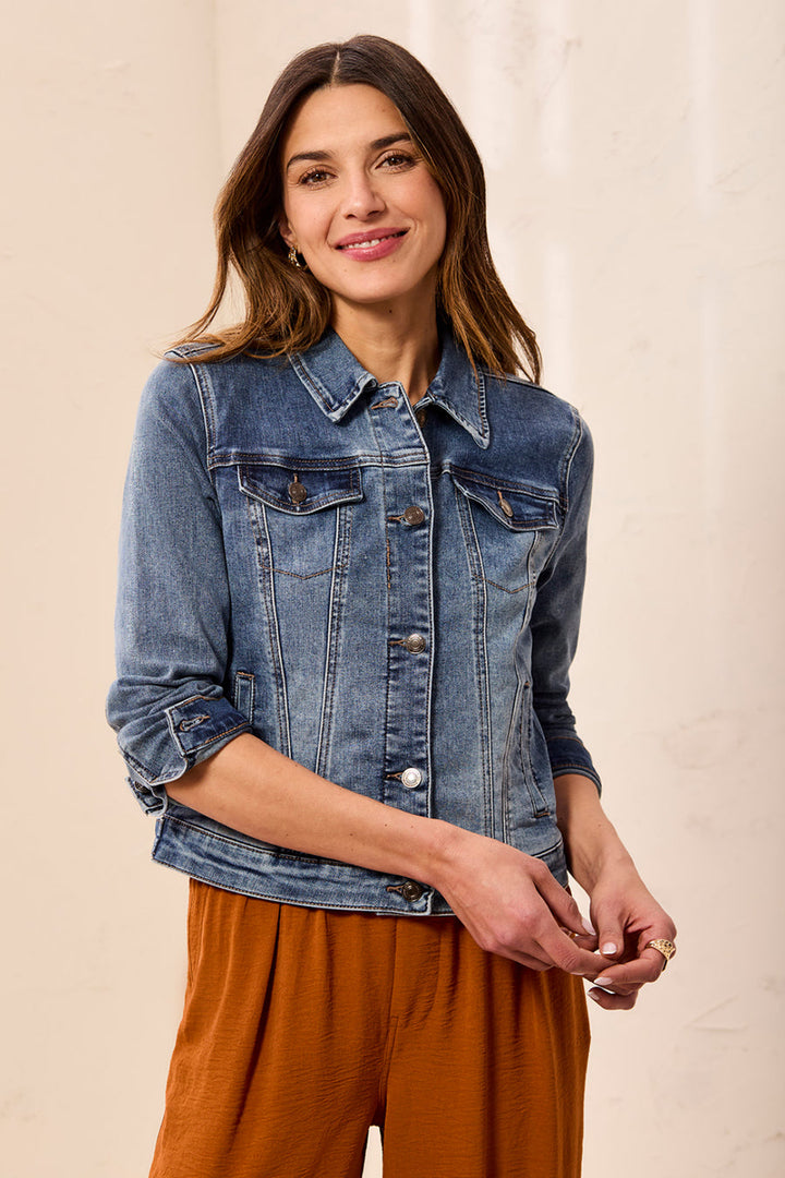 DARK VINTAGE CLASSIC DENIM JACKET