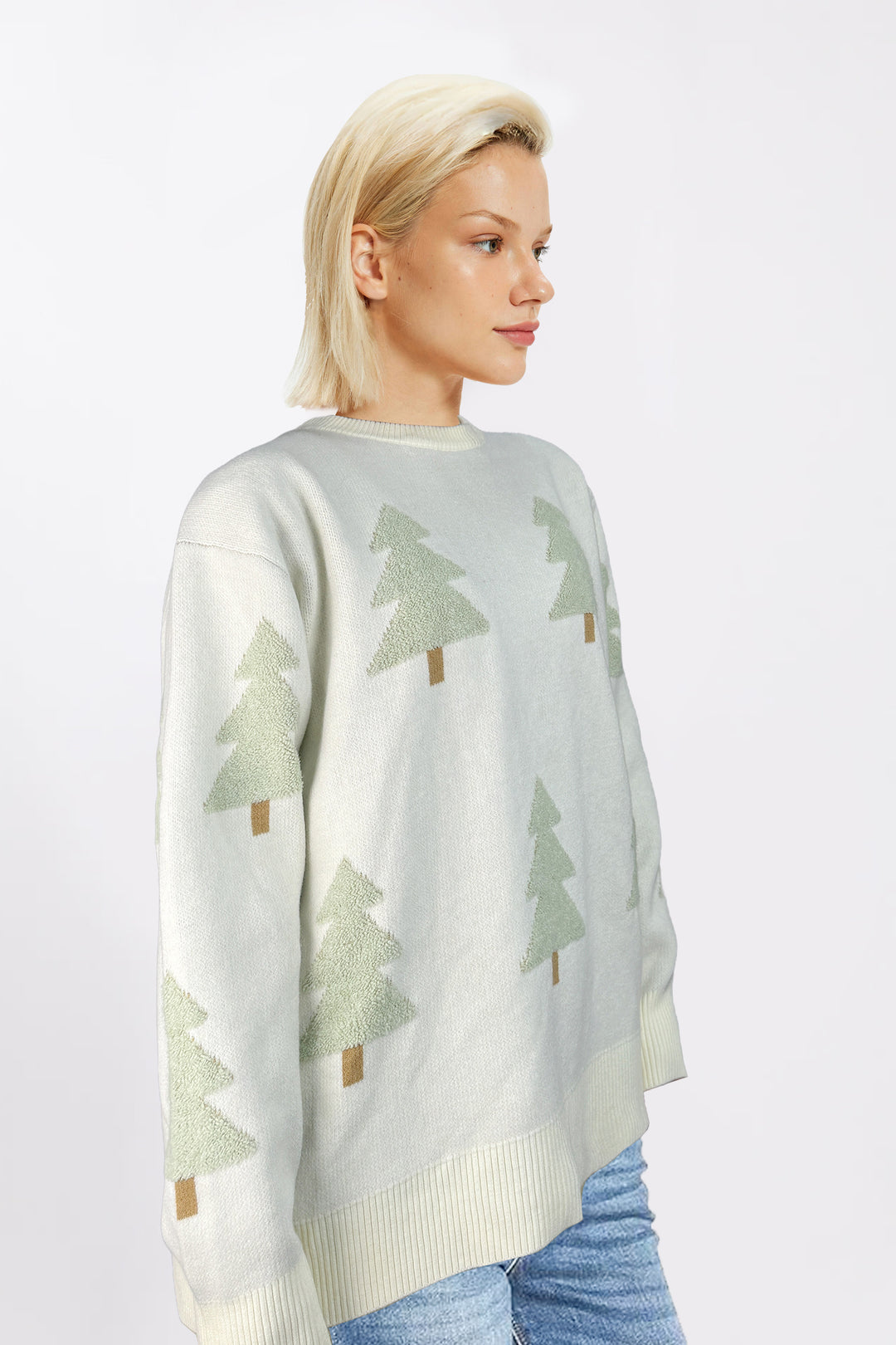 CHRISTMAS TREE CHARM SWEATER