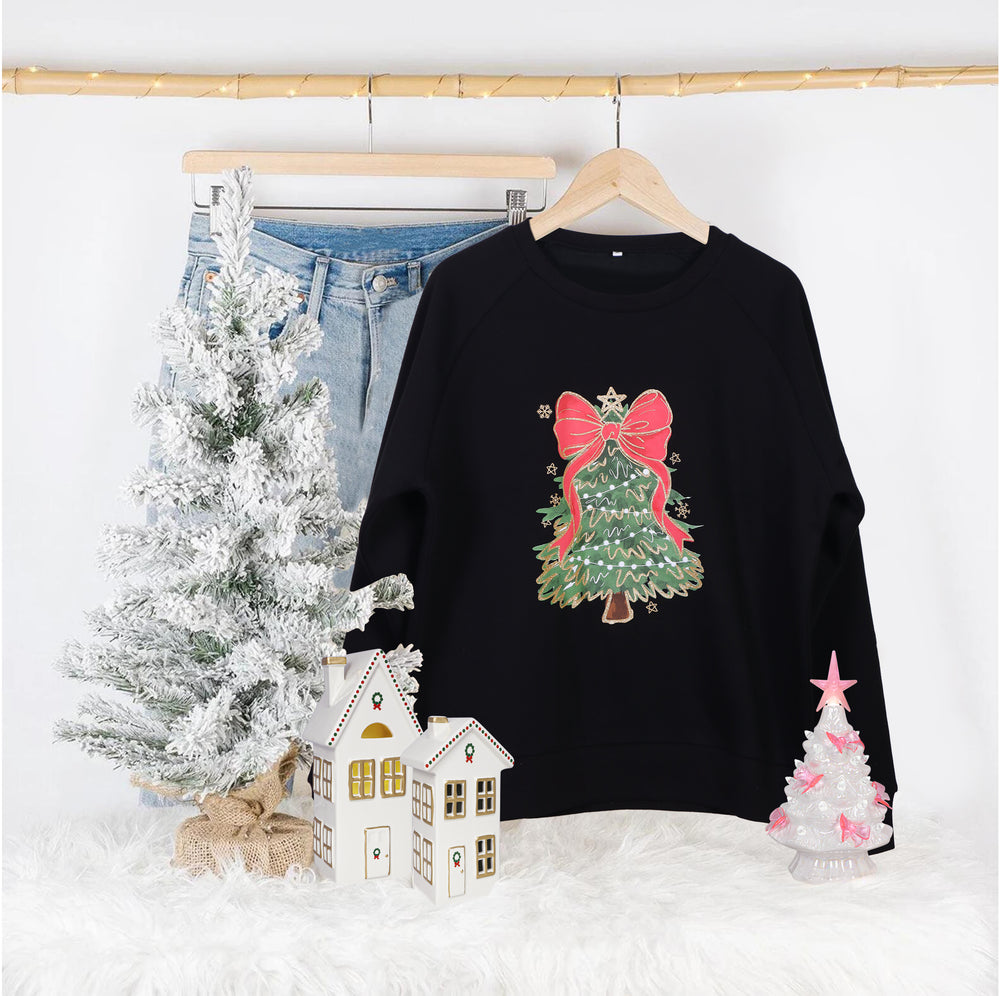 MERRY LITTLE BOW SWEATSHIRT
