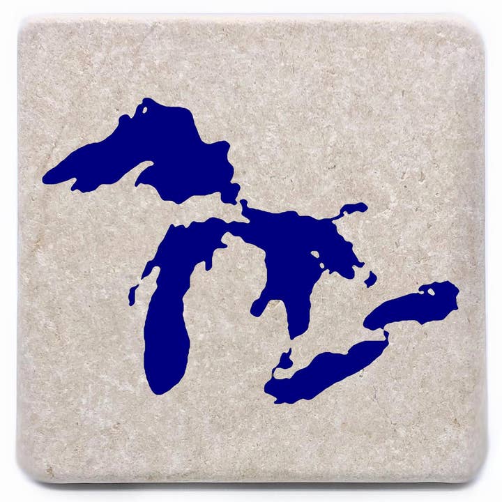 GREAT LAKES MARBLE MAGNET
