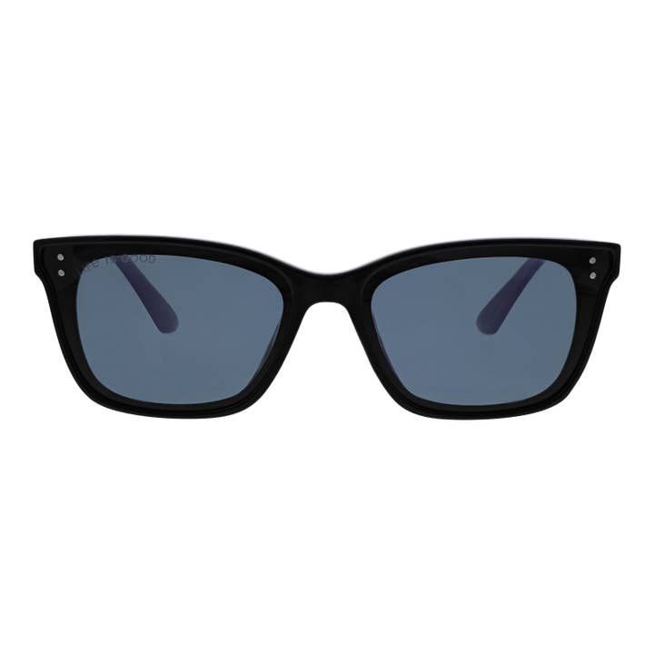 BLACK BLUE SHORE POLARIZED SUNGLASSES
