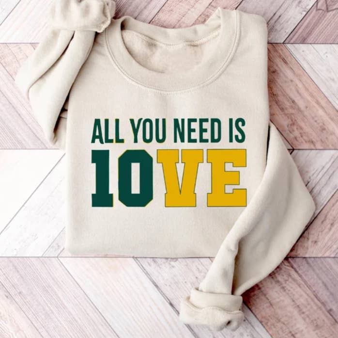 ALL YOU NEED IS LOVE CREW SWEATSHIRT
