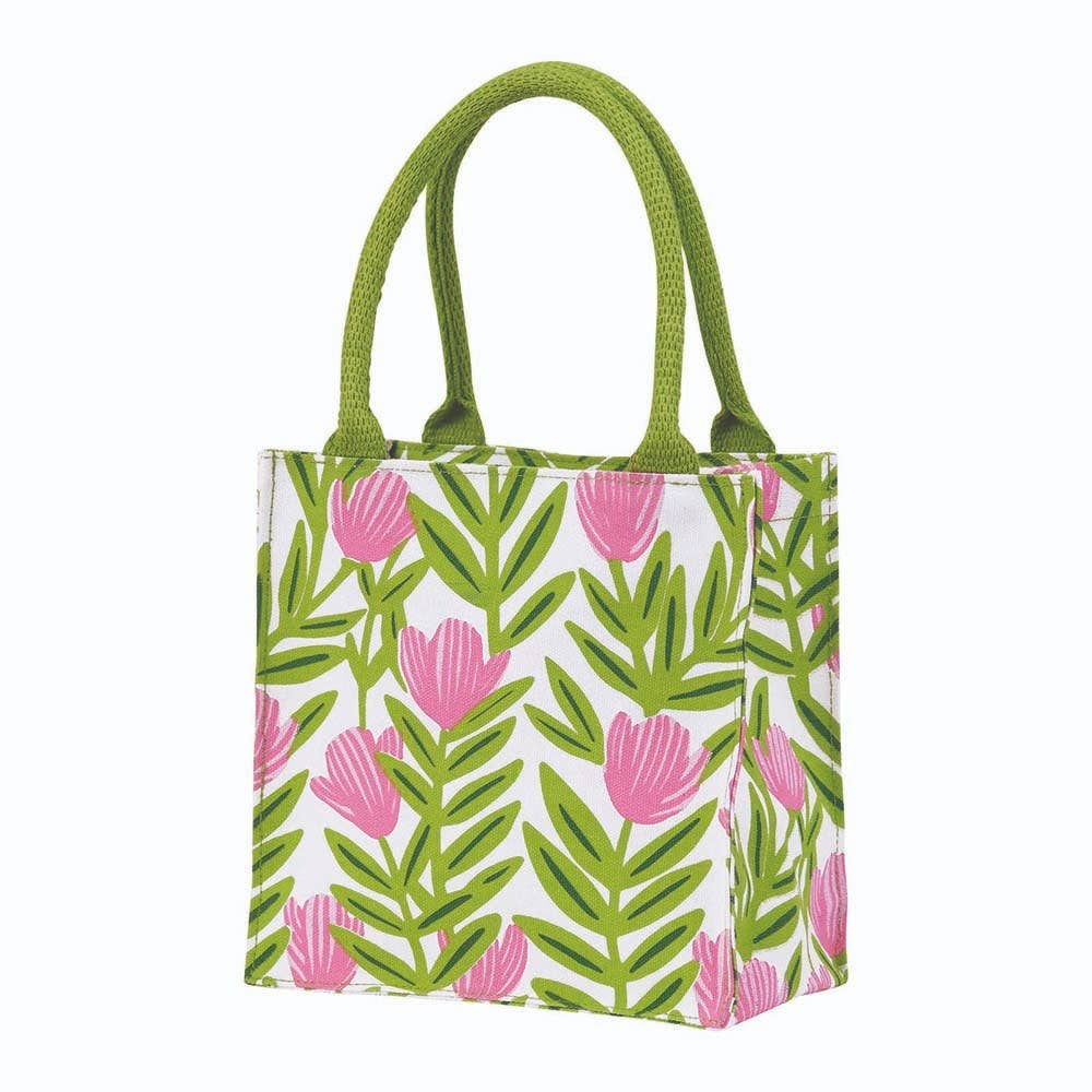 Pink Delight Itsy Bitsy Reusable Gift Bag Tote
