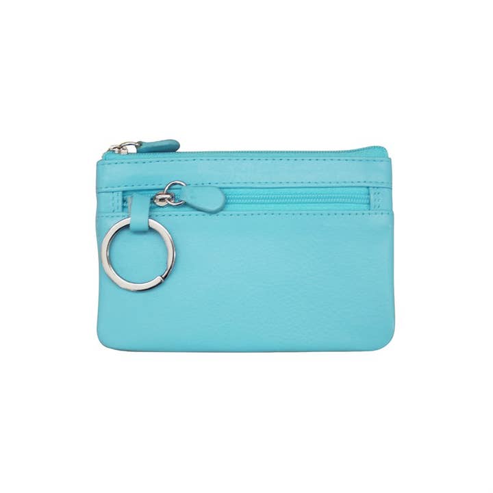 PALM BEACH STRIPE RFID COIN PURSE