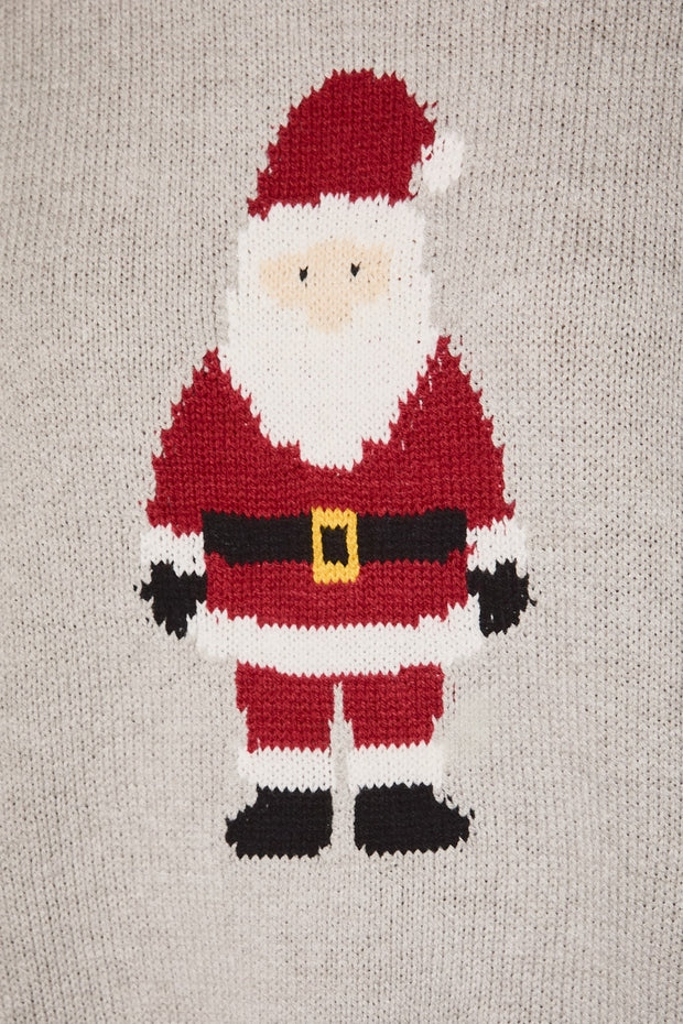 SANTA BABY ROLL NECK SWEATER