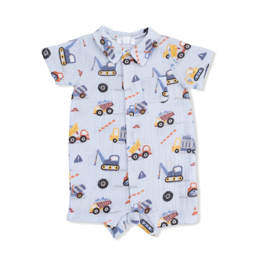 CRAYON CONSTRUCTION POLO SHORTIE
