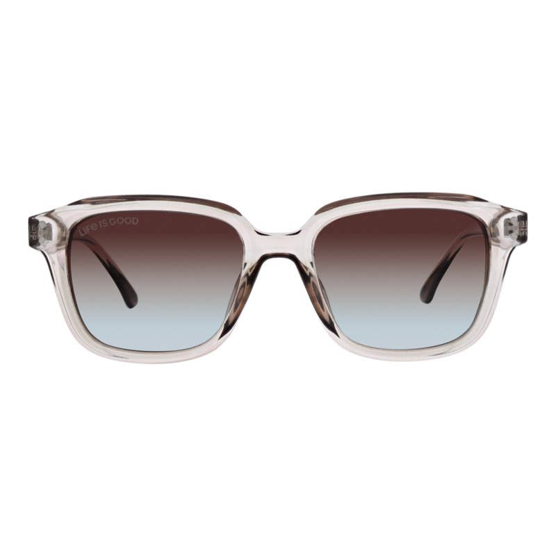 PLUMAS TAUPE POLARIZED SUNGLASSES
