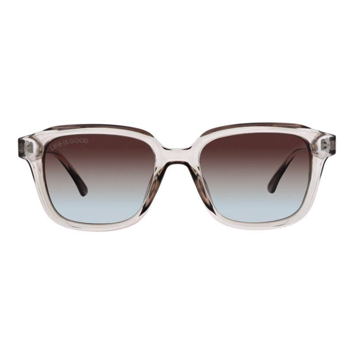 PLUMAS TAUPE POLARIZED SUNGLASSES