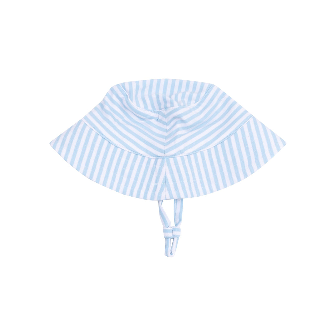 BLUE STRIPE GOLF BUCKET HAT