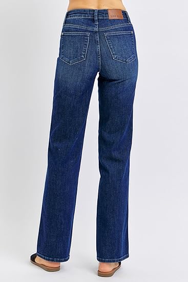 HAZEL TUMMY CONTROL CLASSIC STRAIGHT JEANS