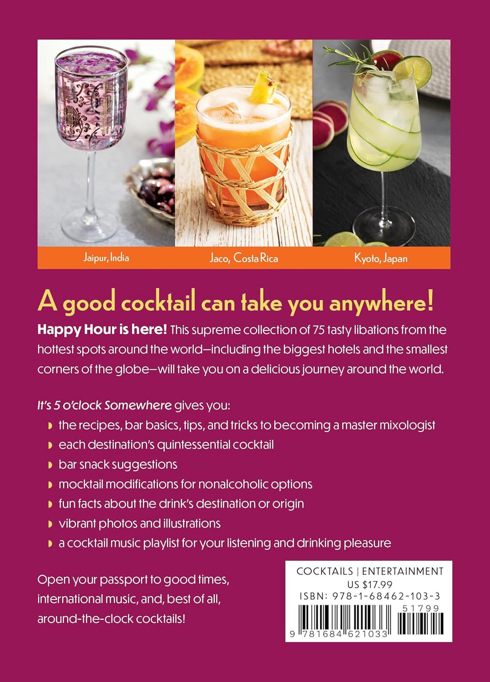 IT'S 5 O'CLOCK SOMEWHERE BOOK
