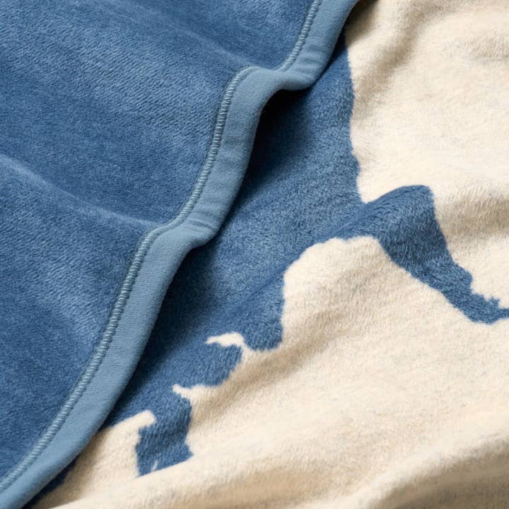 DOOR COUNTY MAP BLANKET