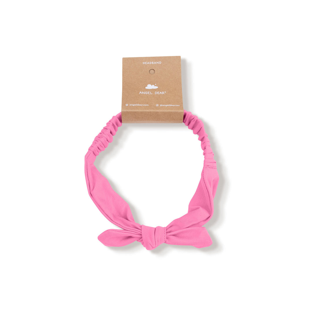 PINK POWER KNOT HEADBAND