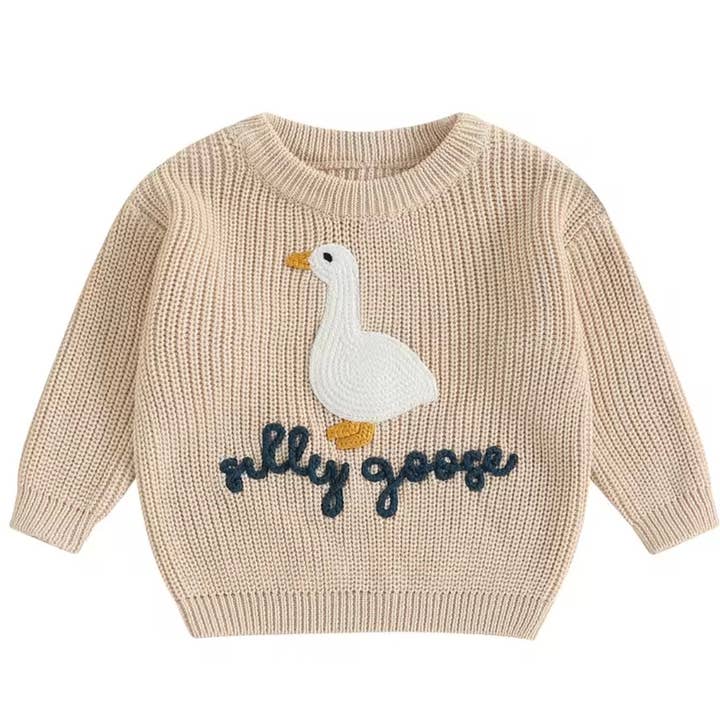 INFANT SILLY GOOSE SWEATER