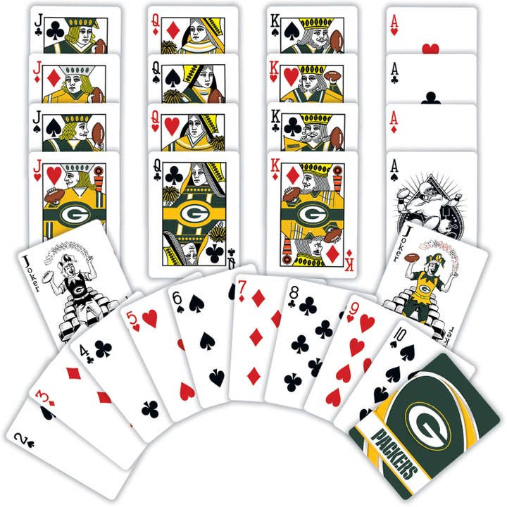 GREEN BAY PACKERS PLAYING CARDS

