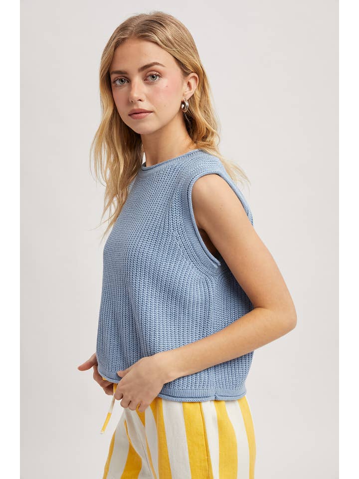 CLOUD SLEEVELESS SWEATER