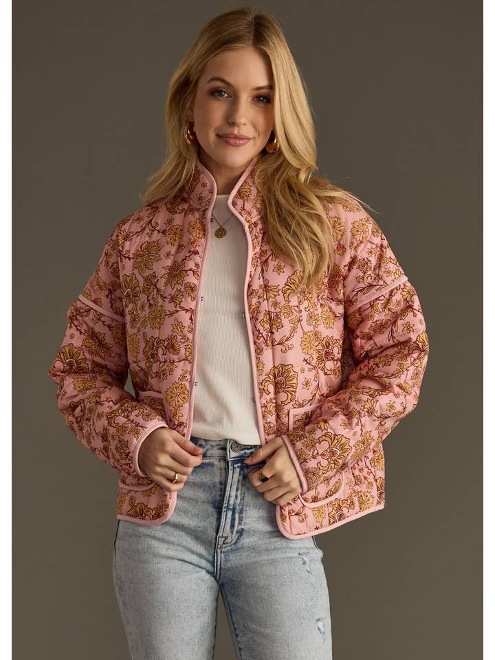 AUTUMN TOILE QUILTED JACKET
