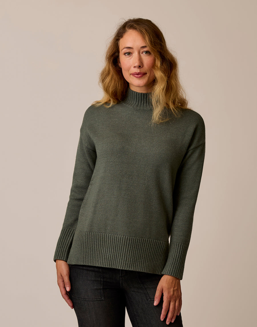 WOODWARD HAZEL HEATHER SWEATER