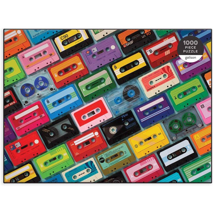 MIXED TAPES 1000 PIECE PUZZLE