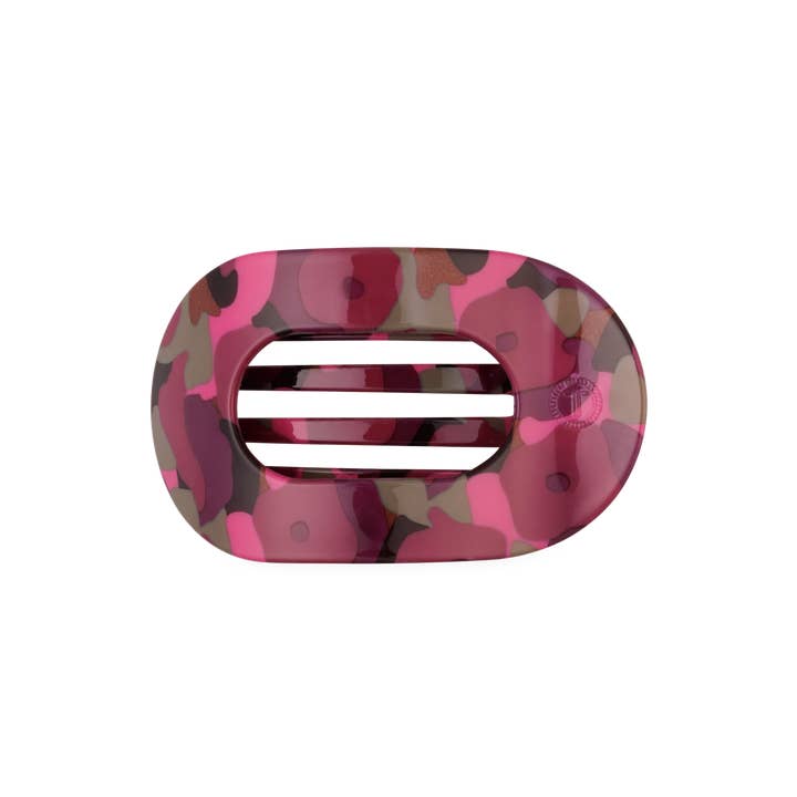 GARDEN GLAM MEDIUM FLAT ROUND HAIR CLIP