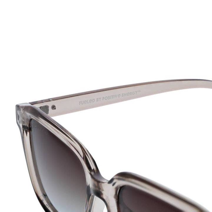 PLUMAS TAUPE POLARIZED SUNGLASSES