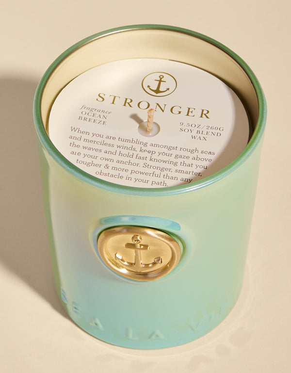 SEA LA VIE STRONGER ANCHOR CANDLE NO. 05
