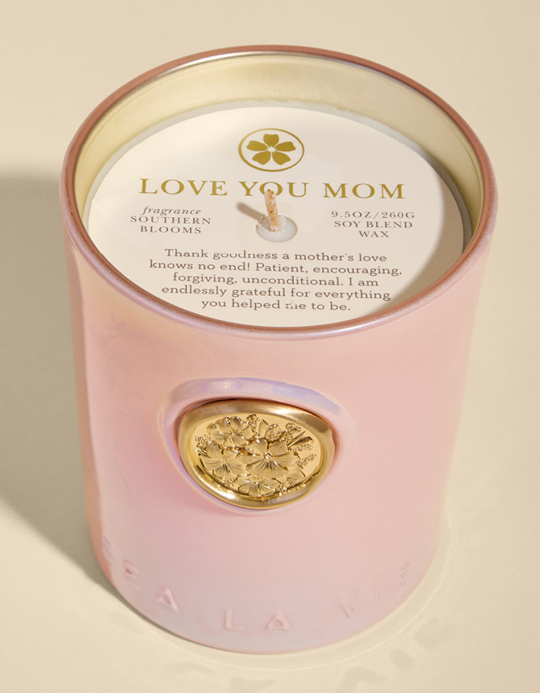 SEA LA VIE LOVE YOU MOM BOUQUET CANDLE NO. 9
