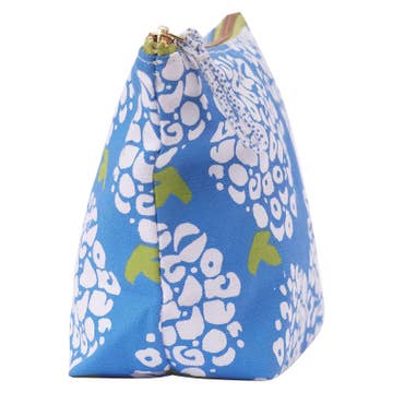 HYDRANGEA MEDIUM MAKEUP POUCH
