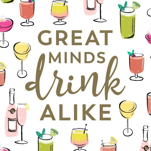 GREAT MINDS COCKTAIL NAPKINS