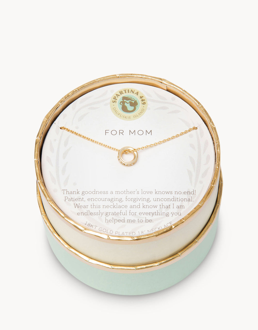 SEA LA VIE MOM RING NECKLACE
