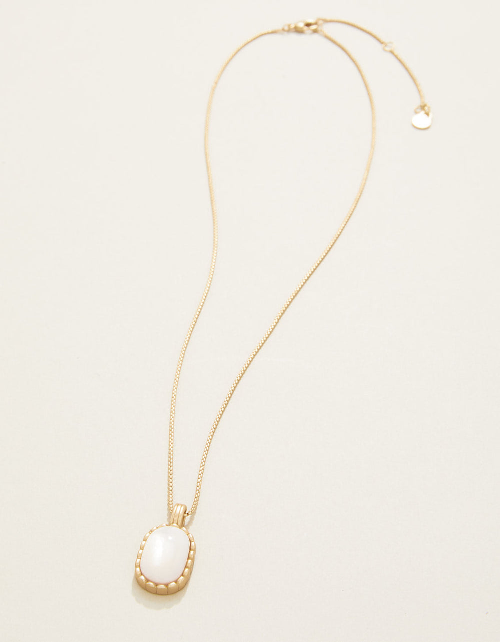 NARA PETITE 17" NECKLACE MOTHER-OF-PEARL
