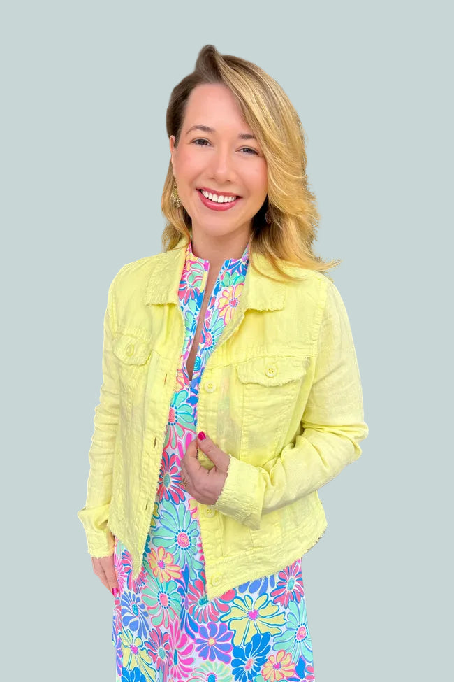 SUNSHINE ABBY LINEN JACKET