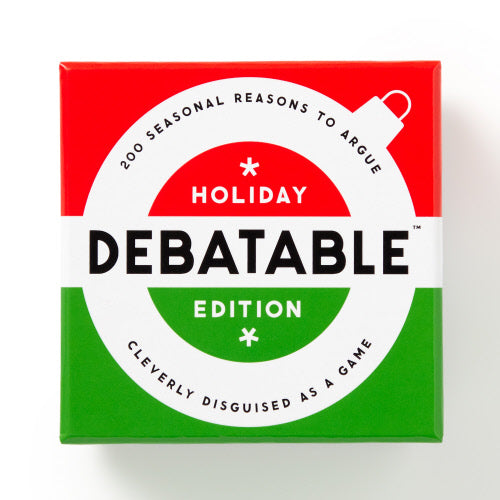 DEBATABLE HOLIDAY EDITION GAME

