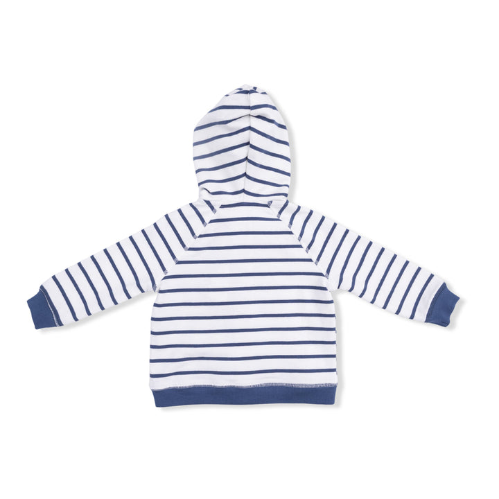 OCEANA STRIPE FULL ZIP HOODIE