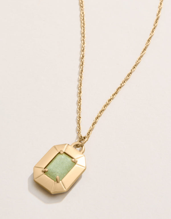 CHATEAU FROSTY GREEN 18" NECKLACE
