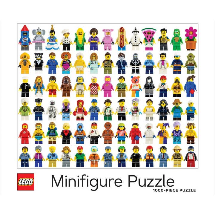 LEGO MINIFIGURE 1000 PIECE PUZZLE