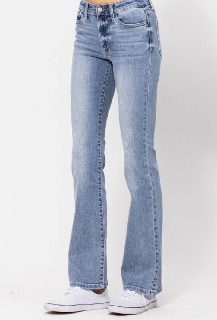 MAGGIE MID-RISE BOOTCUT JEANS
