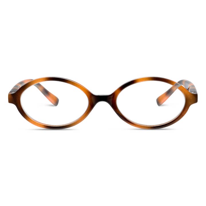 FILLY MOCHA TORTOISE BLUE LIGHT READING GLASSES
