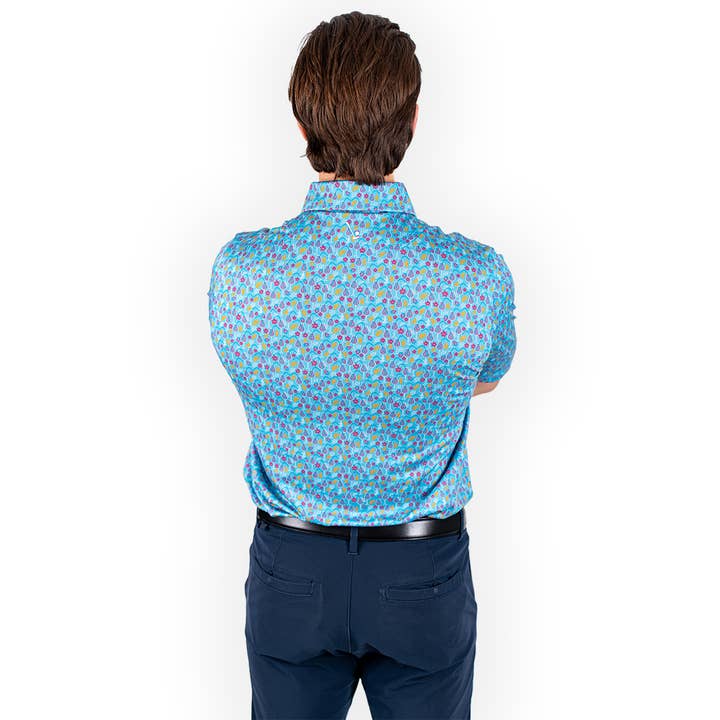 MEN'S TIME TO PAR/TEE POLO