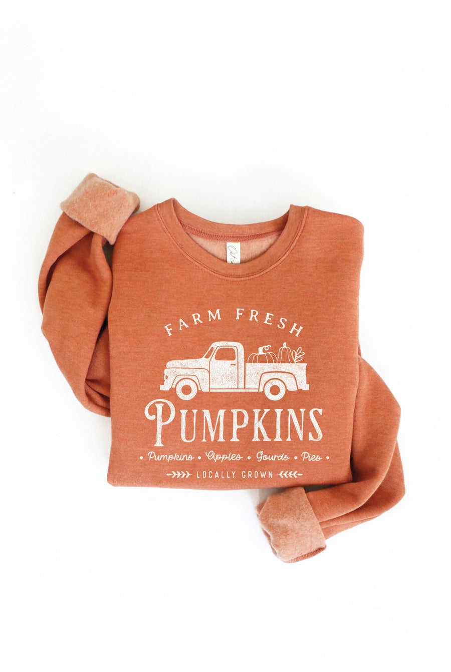 FARM FRESH PUMPKINS GRAPHIC CREW
