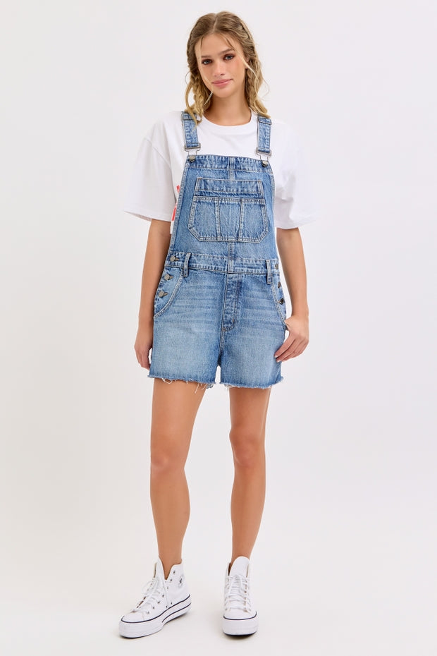 TORI DENIM SHORTALLS
