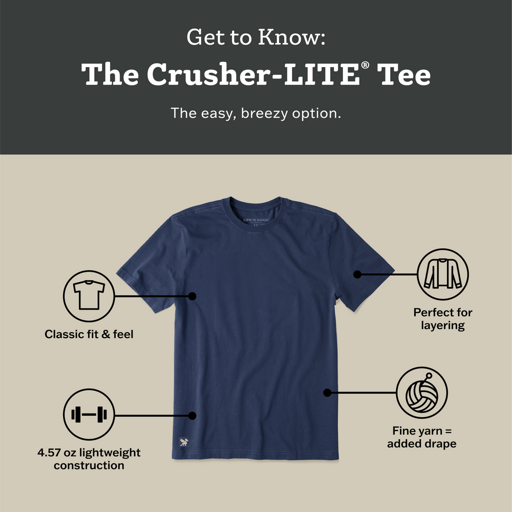 HIGH FIVE WHISKEY CRUSHER-LITE TEE
