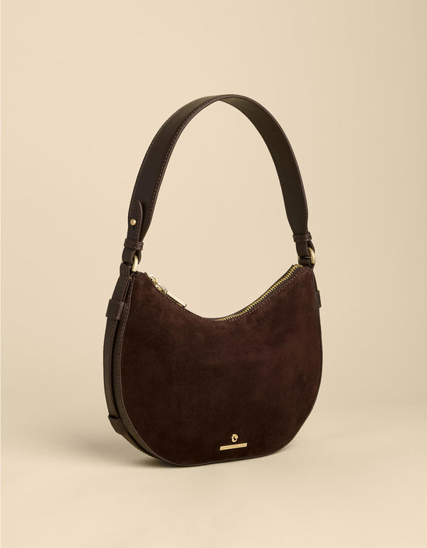 ESPRESSO SIREN SUEDE LYNN HOBO
