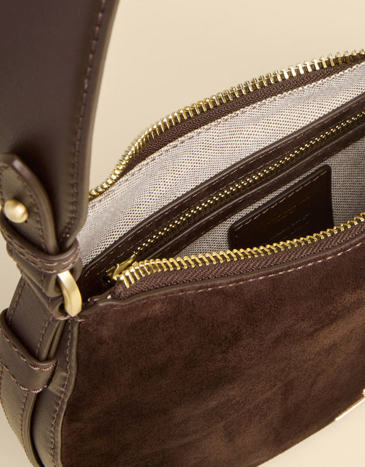 ESPRESSO SIREN SUEDE LYNN HOBO