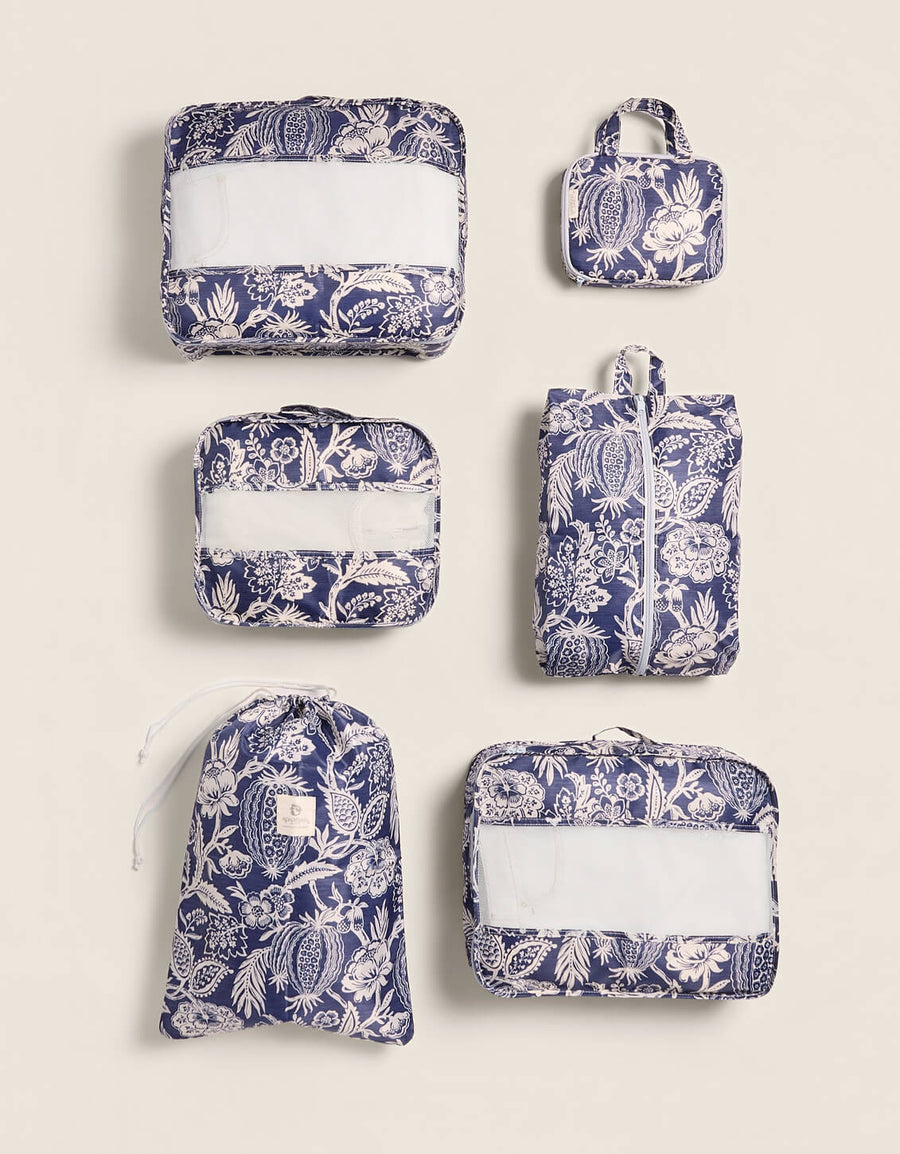 FLAGLER BLUE PACKING CUBES
