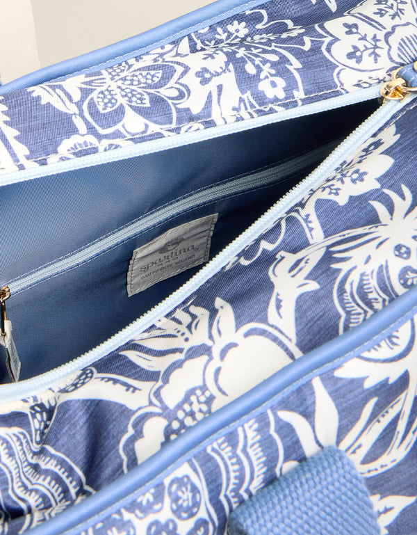 FLAGLER BLUE GETAWAY TRAVEL DUFFLE
