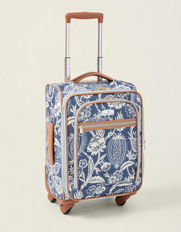 FLAGLER BLUE 20" EXPANDABLE ROLLING SUITCASE
